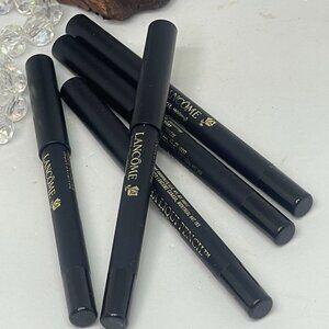 5x Lancome Drama Liqui-Pencil Eyeliner - Intense Black- .028 oz Travel Size-New*